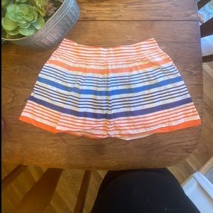 Striped American Eagle Mini Skirt
